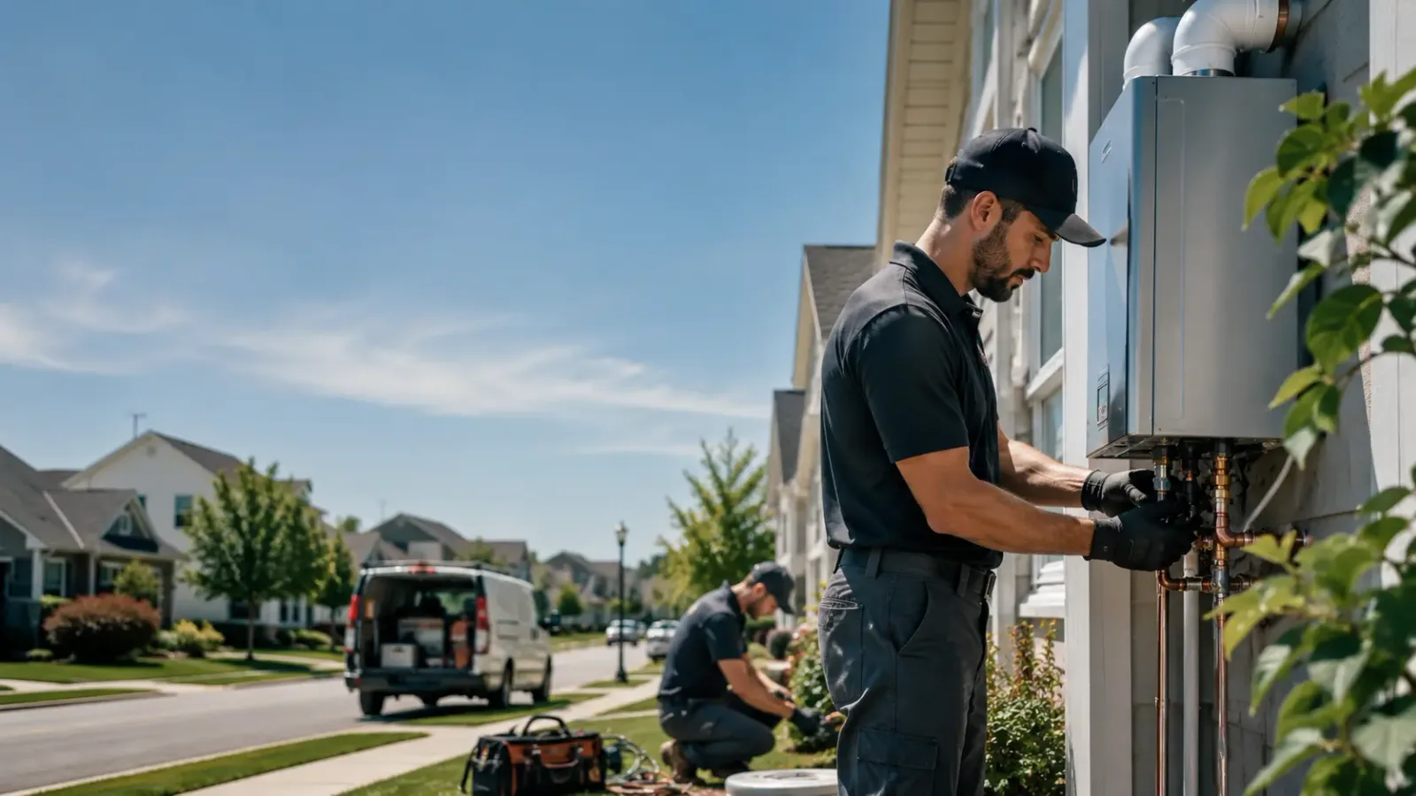 Tankless Water Heater Installation in Oak Hall, VA
